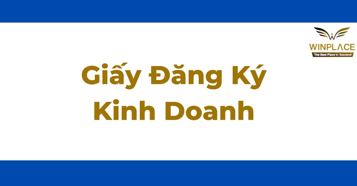 Giấy đăng ký kinh doanh