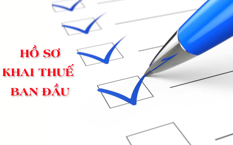 khai báo thuế doanh nghiệp mới thành lập