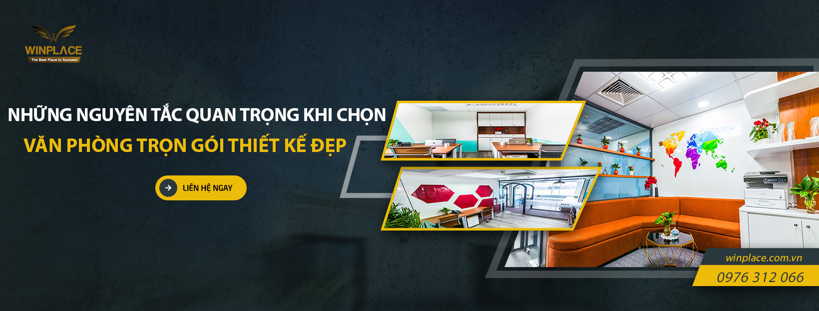 văn phòng trọn gói thiết kế đẹp
