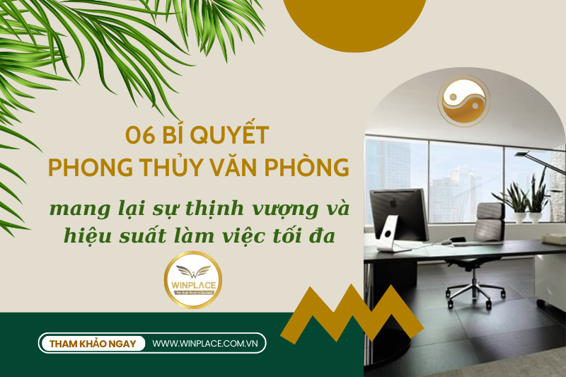 06 Bí quyết phong thủy văn phòng