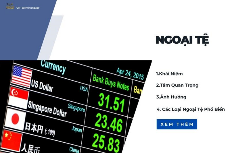 Ngoại Tệ: Khái Niệm, Tầm Quan Trọng và Ảnh Hưởng