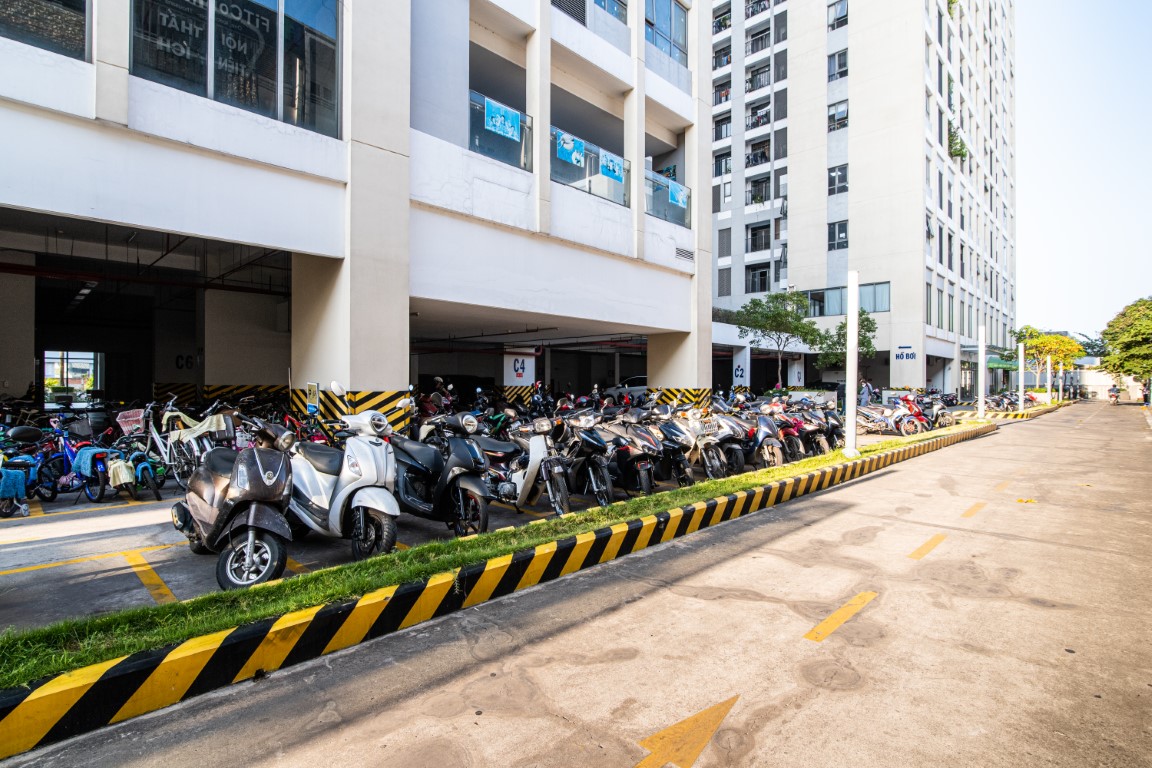 Khu vực đậu xe máy